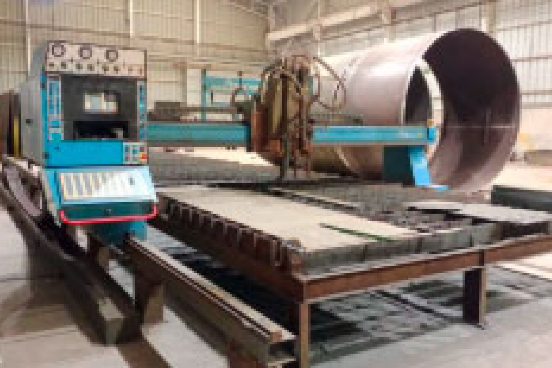 Mesa de Corte CNC con Oxicorte y Plasma